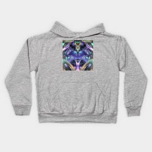 Abstract Crystal Structure Kids Hoodie